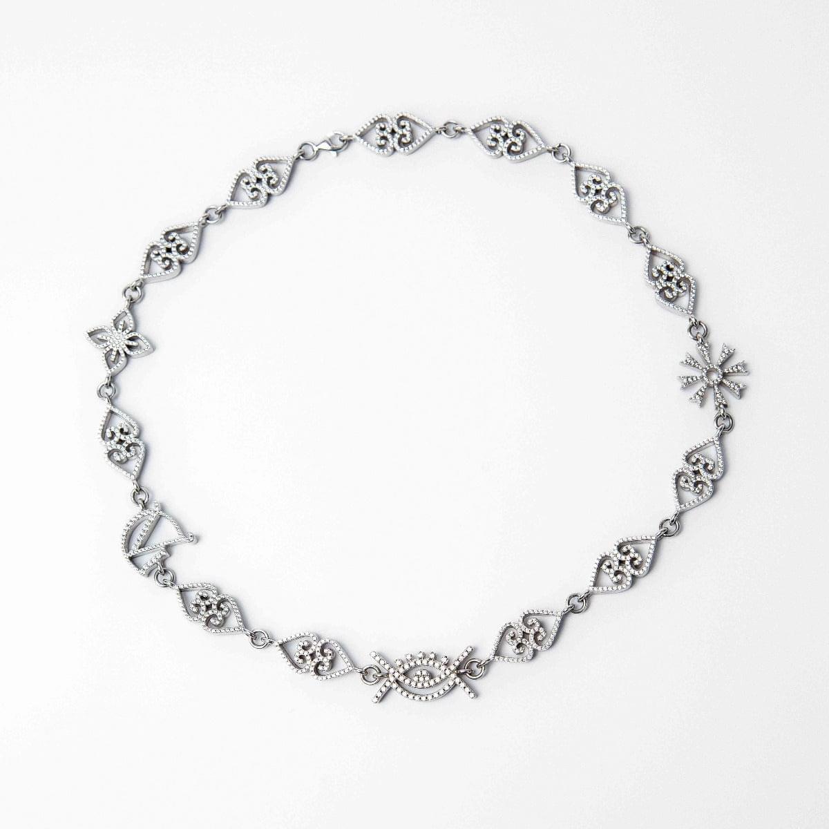 GVDŠ Adinkra symbol necklace